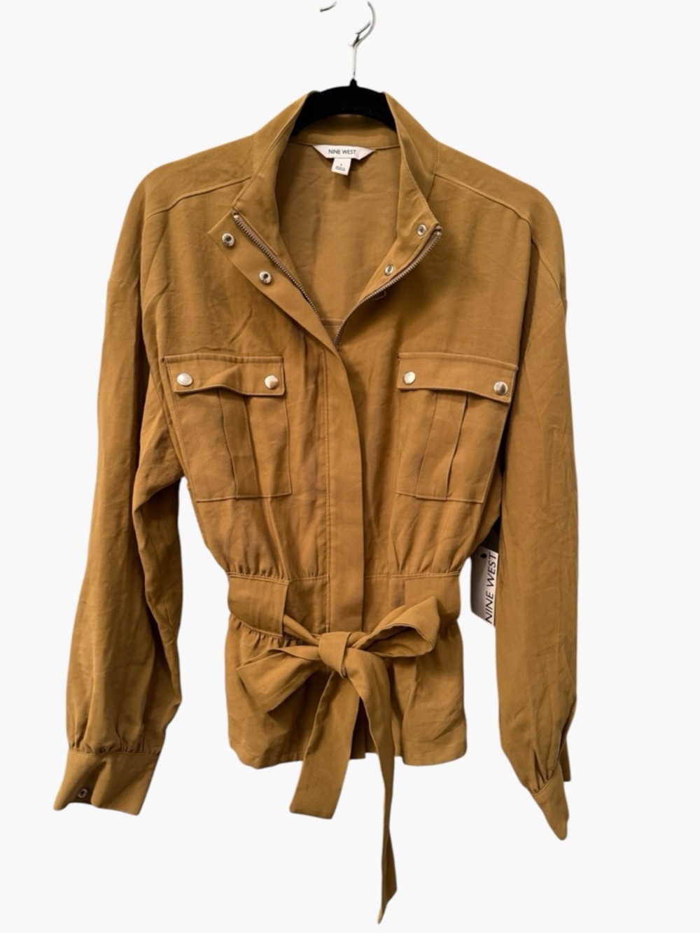 Nine West Belted Utility Jacket - Picture 2 of 10